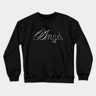 Angel - Molten Metal / Liquid Metal Crewneck Sweatshirt